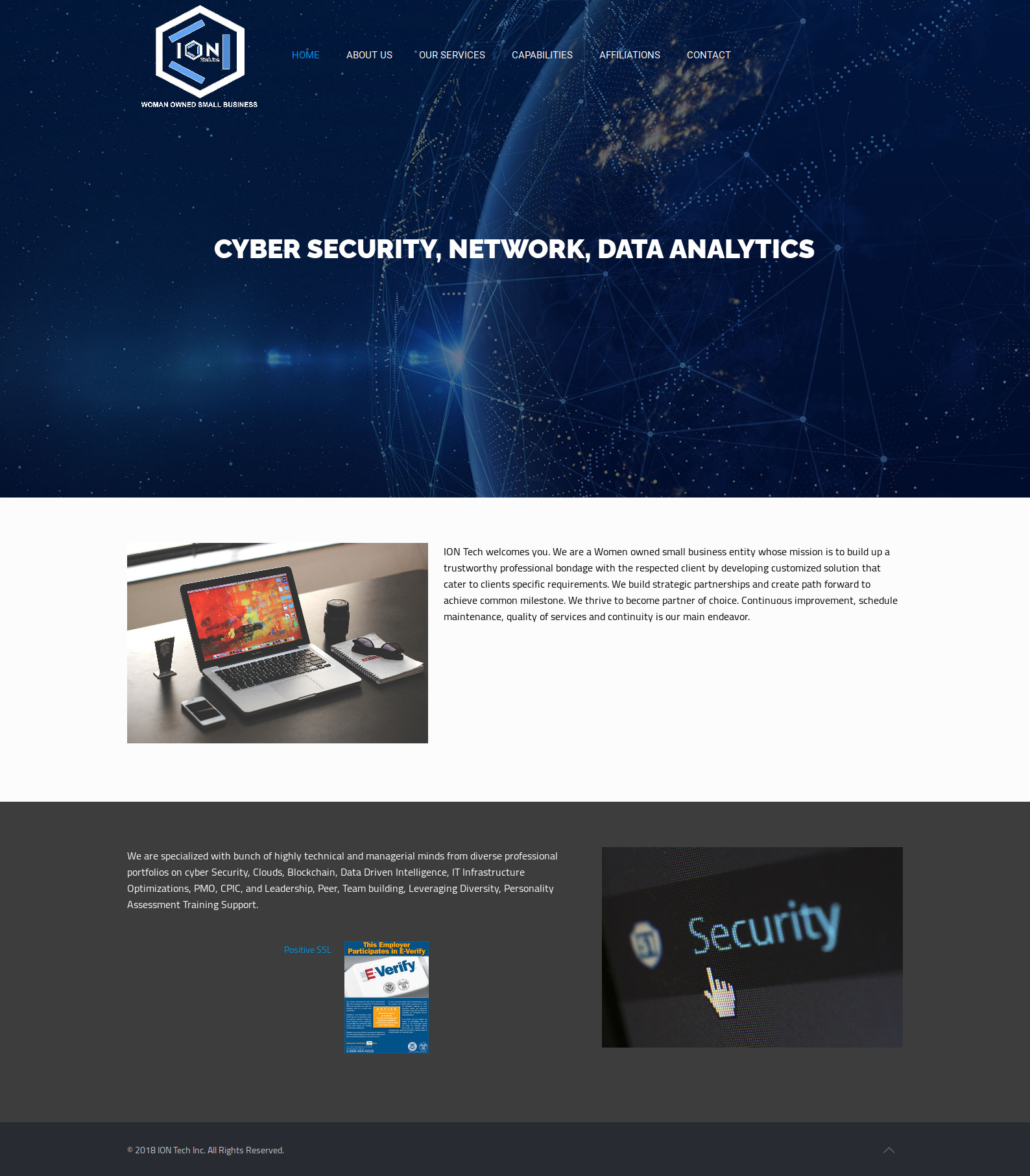 ION Tech Inc USA Website 